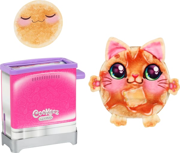 Cookeez Makery Toasty Treatz – brødrister og mystisk plys