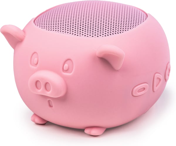 ProCaster Oink! Bluetooth-högtalare, rosa