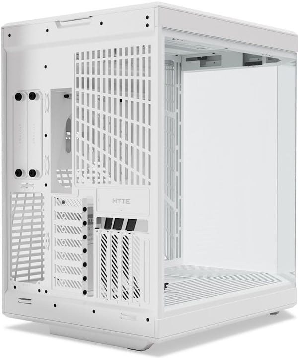 Hyte Y70 Snow White ATX-chassis med panoramavindue, hvid