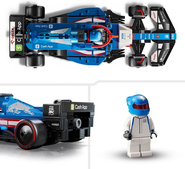 LEGO Speed Champions 77246 – Visa Cash App RB VCARB 01 F1®-racerkøretøj