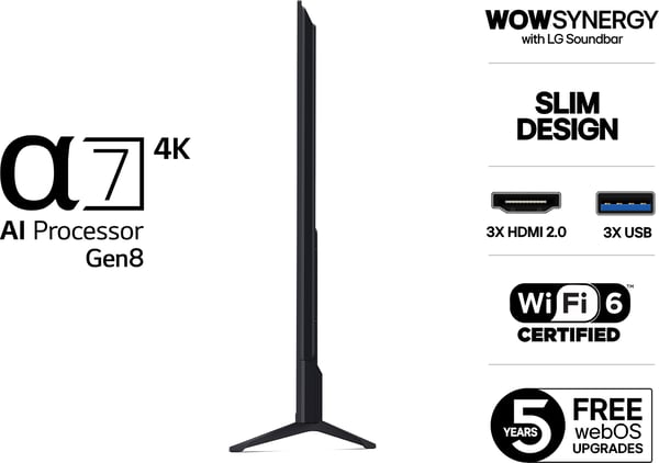 LG 75'' UA75 – 4K LED-TV