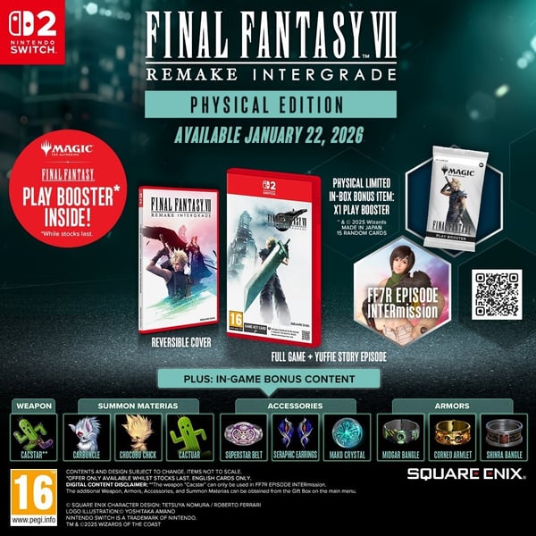 Final Fantasy VII Remake Intergrade (Switch2)