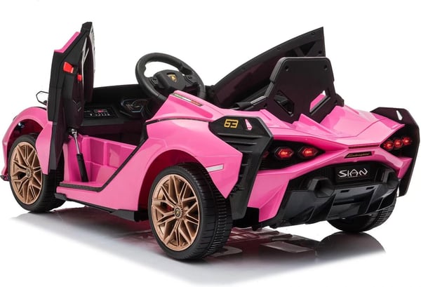 Lamborghini Sian 12V -elbil, lyserød
