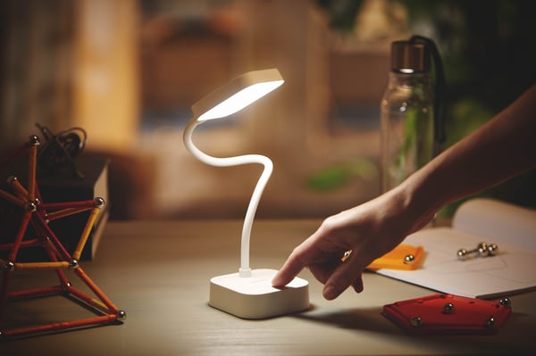 Philips Rock DSK211 -skrivbordslampa, vit