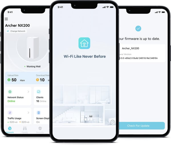 TP-LINK Archer NX200-5G Dual Band 5G/4G/3G-modem och WiFi6-basstation