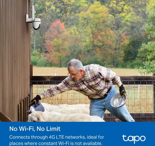 TP-LINK Tapo C501GW overvågningskamera til udendørs brug, 4G/LTE