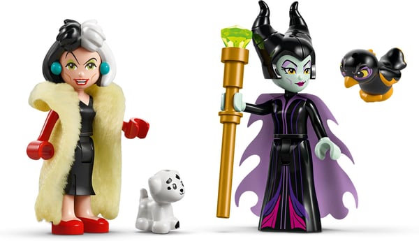 LEGO Disney Classic 43262 – Maleficents og Cruella De Vils kjoler