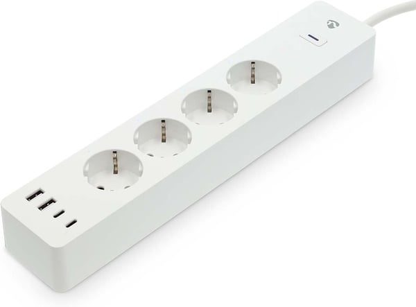 Nedis SmartLife WIFIP313FWT -smartförlängningssladd, 16 A, 3680 W