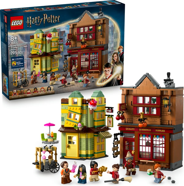 LEGO Harry Potter 76452 Fantastiska kvidrutstillbehör och glassbar