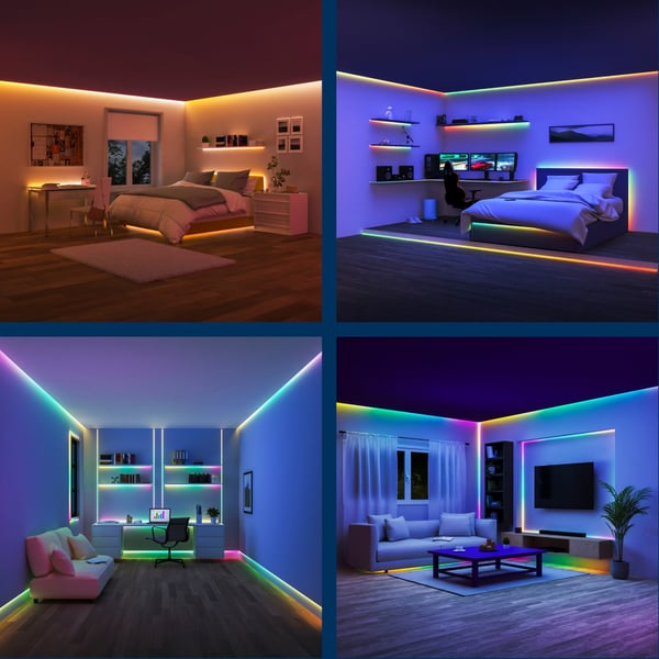 WiZ RGBIC LED-strip, 20 m