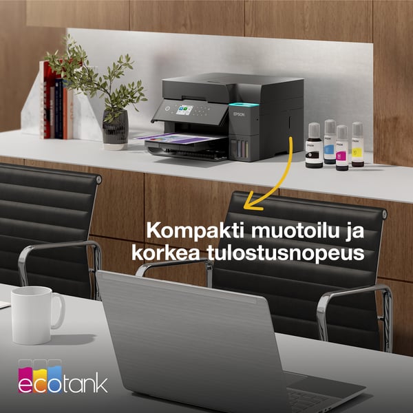 EcoTank ET-3950 multifunktionsskrivare med arkmatning