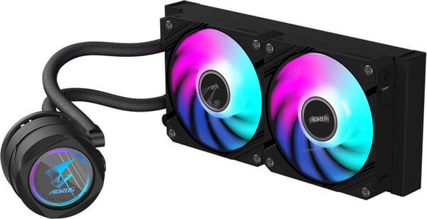 Gigabyte AORUS WATERFORCE II 240 vätskekylningssystem, svart