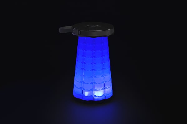 Atom hopfällbar campingstol med LED-lampor