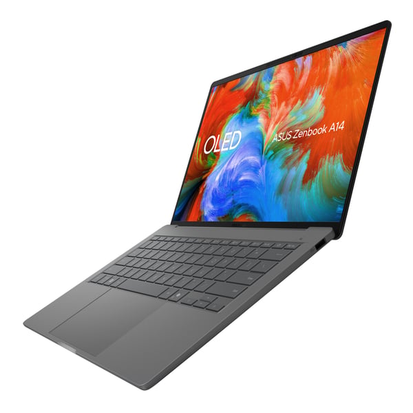 Asus Zenbook A14 bärbar dator, grå, Windows 11