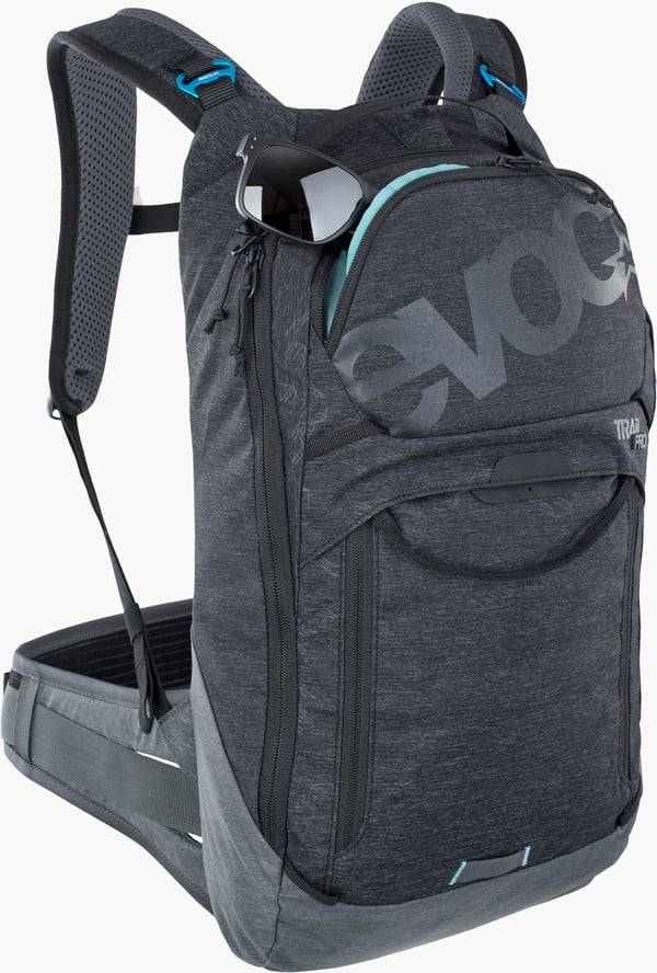 Evoc TRAIL PRO 10 -ryggsäck, S/M, svart