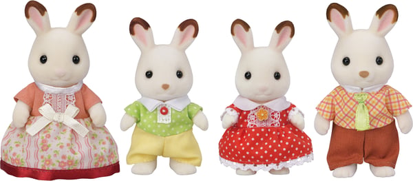 Sylvanian Families Chokoladekaninfamilie