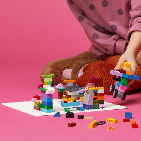LEGO Classic Vit basplatta 11026 Byggset för barn (1 del)