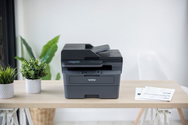 Brother DCP-L2660DW - trådlös A4-svartvit laserskrivare med multifunktion