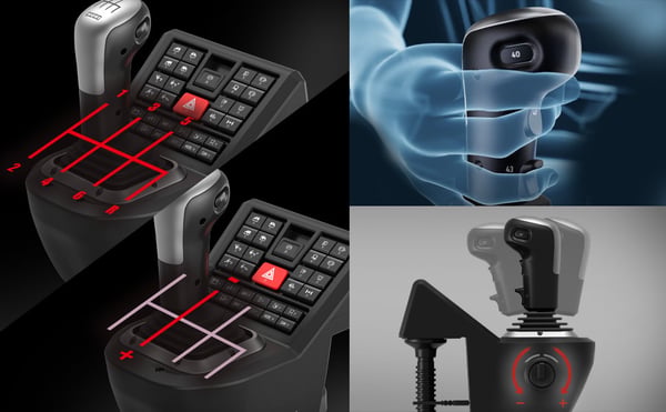 Hori Force Feedback Truck Control System - ratkontrol, PC