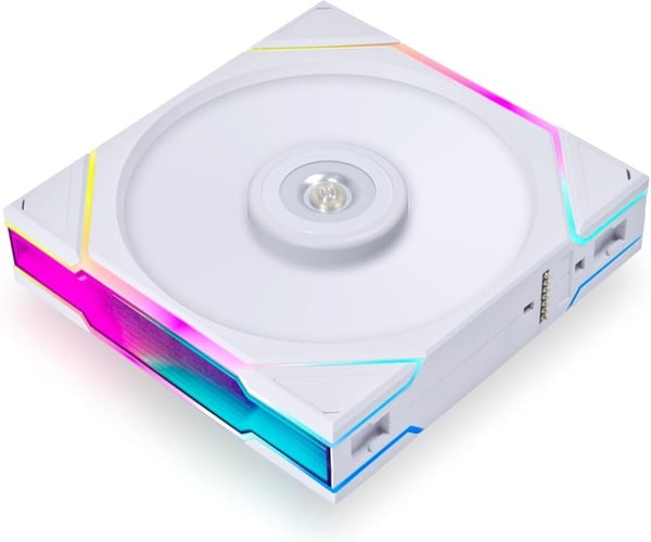 Lian Li UNI FAN TL 120 ARGB PWM-fläktpaket, 120 mm, vit, 3-pack