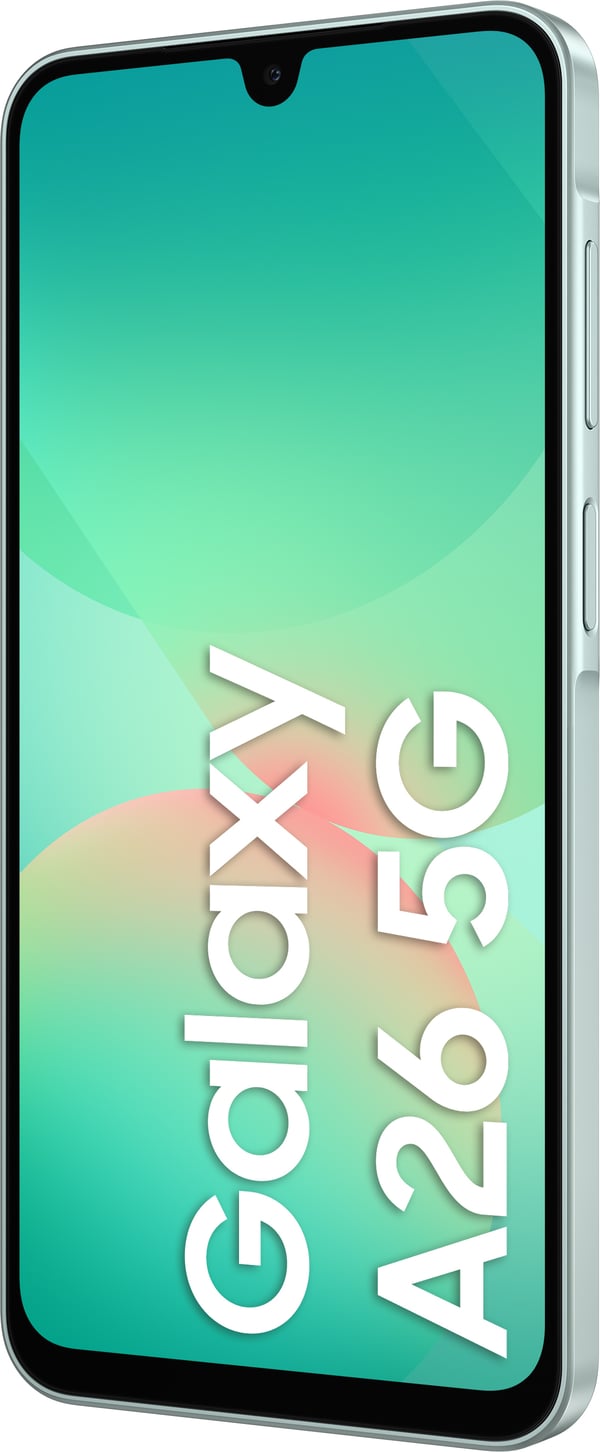 Samsung Galaxy A26 5G telefon, 128/6 GB, mintgrön