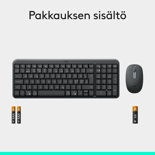 Logitech MK250 tangentbord och mus