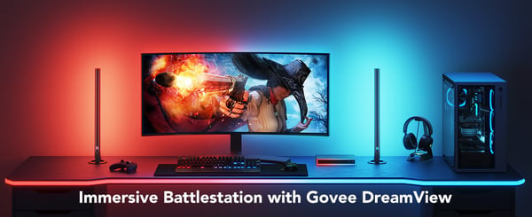 Govee Neon Gaming Table Light LED-ljusslinga