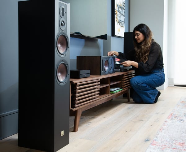 Bluesound Powernode N331 nätverksförstärkare, svart