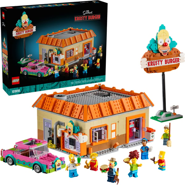LEGO Ikoner 10352 - Simpsons™: Krusty Burger