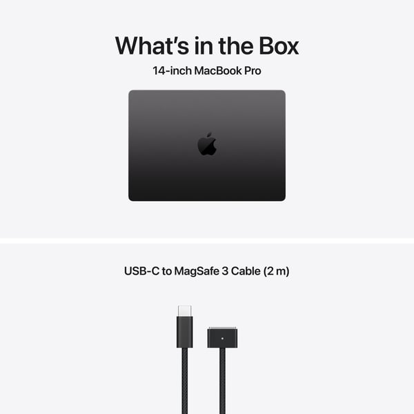 Apple MacBook Pro 14" M5 24 Gb, 1 Tb 2025 bärbar, stjärnsvart