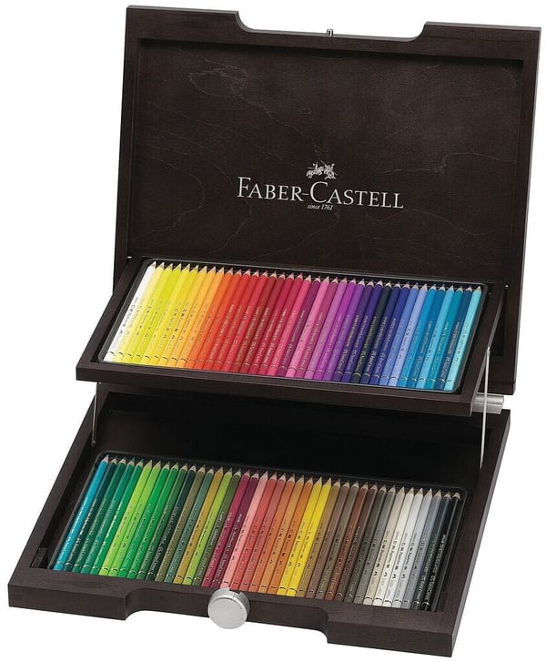Faber-Castell Polychromos presentförpackning, 72 färger