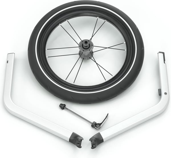 Thule Chariot Jog Kit 2 -omvandlingsutrustningspaket, från tvåsitsig barnvagn till löparvagn