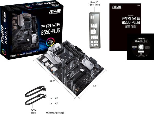 Asus Prime B550-Plus AM4 ATX bundkort