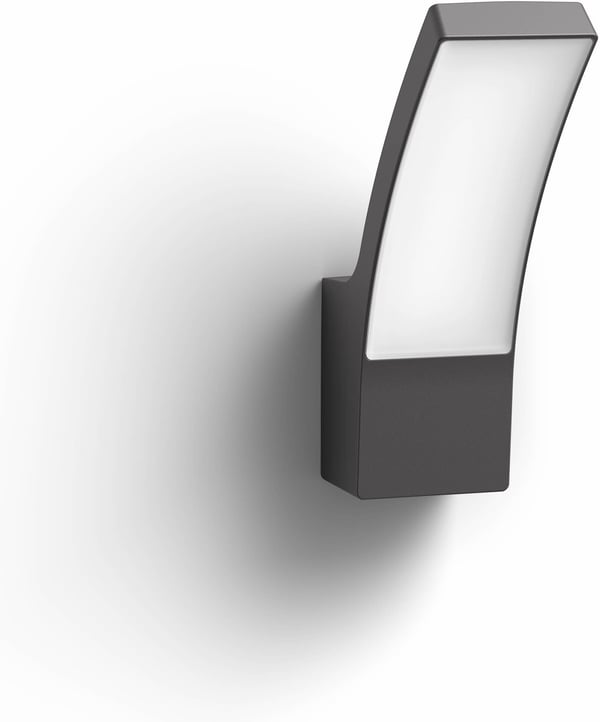 Philips Splay -vægarmatur, antracit, 2700K