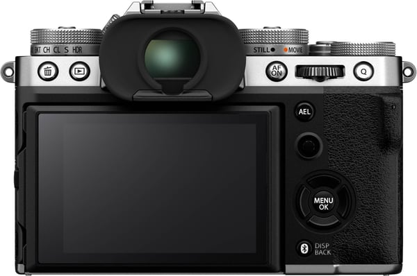 Fujifilm X-T5 -systemkamera, krop, sølv