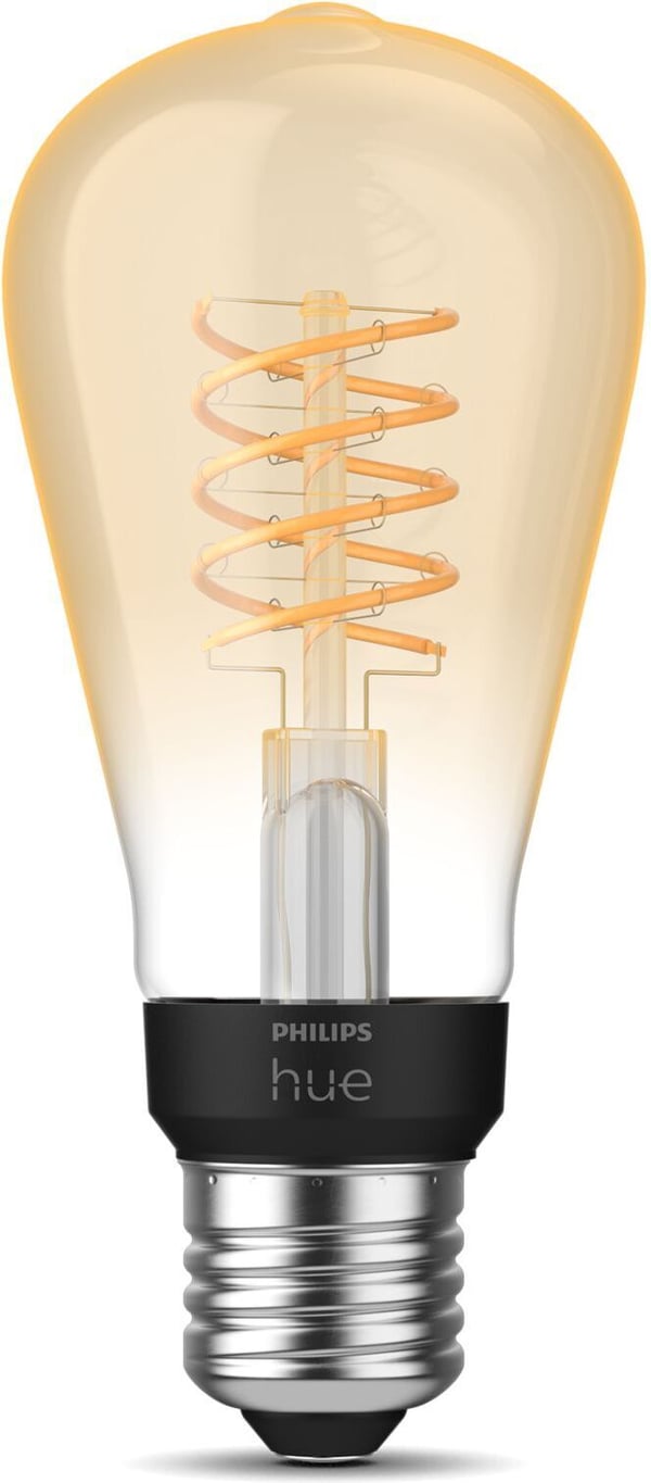 Philips Hue White Filament ST64 Edison -lampa, E27