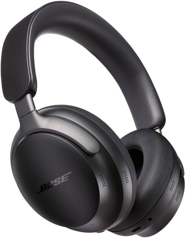 Bose QuietComfort Ultra hörlurar med aktiv brusreducering, svart
