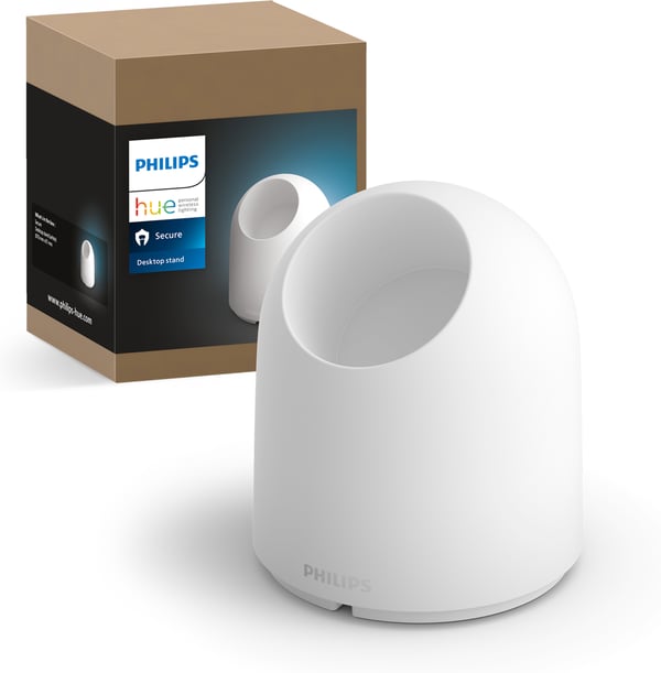 Philips Hue Secure bordsställ, vit