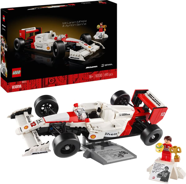 LEGO Icons McLaren MP4/4 & Ayrton Senna Set 10330