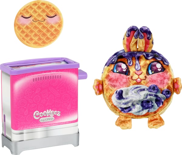 Cookeez Makery Toasty Treatz – brødrister og mystisk plys
