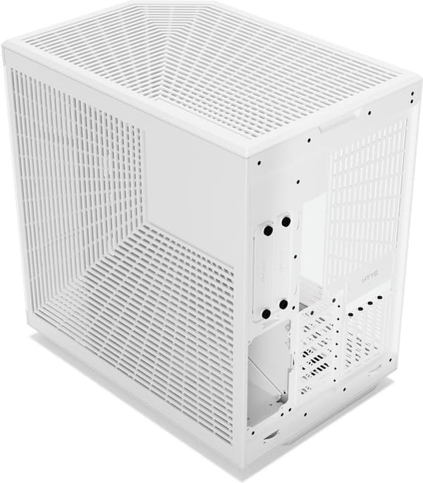 Hyte Y70 Snow White ATX-chassis med panoramavindue, hvid