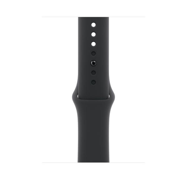 Apple Watch 46 mm svart sportarmband, M/L