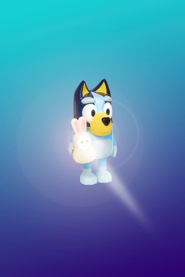 Bluey GoGlow Dream 3-i-1 natlampe og søvnassistance