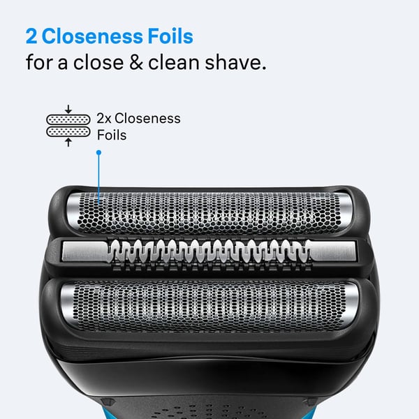 Braun Series 3, 310BT Wet&Dry -rakapparat med skäggtrimmertillbehör