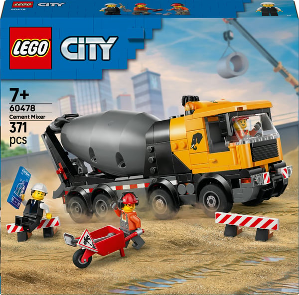 LEGO City Great Vehicles 60478 Betongbil