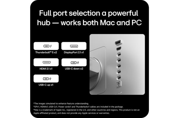 LG UltraFine 32U990A 32" 6K skärm