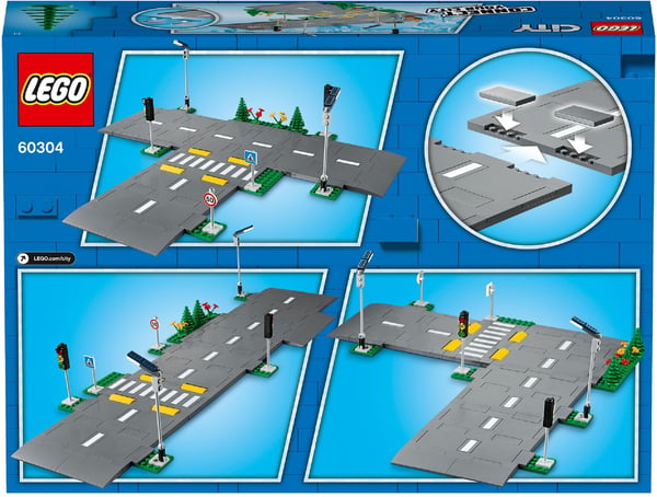 LEGO City Vägplattor 60304 Byggset (112 delar)