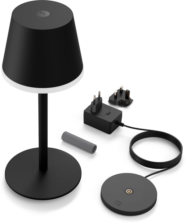 Philips Hue Go -bärbar smartbordslampa, svart