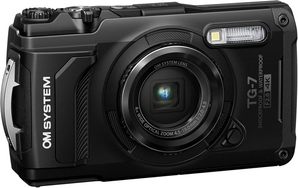 OM SYSTEM Tough TG-7 -digitalkamera, sort