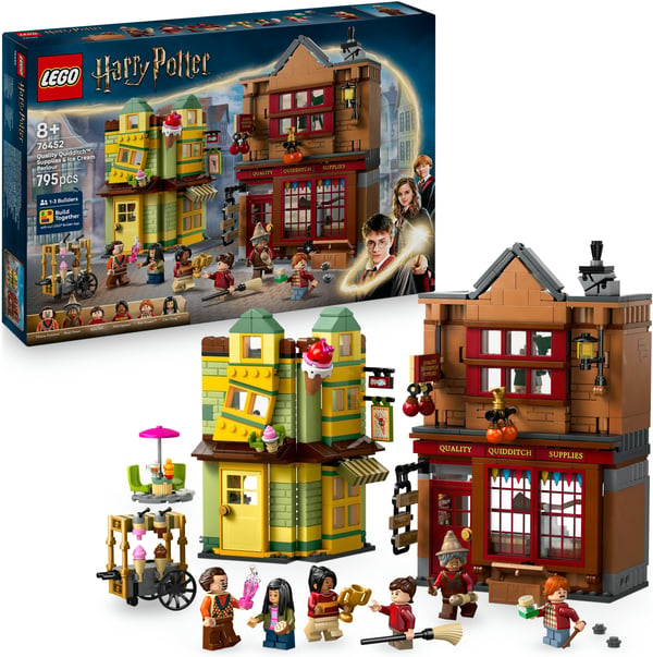LEGO Harry Potter 76452 Fantastiska kvidrutstillbehör och glassbar